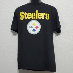 2/$30 NFL Team Apparel Steelers Black & Yellow Short Sleeve Tee Size XL